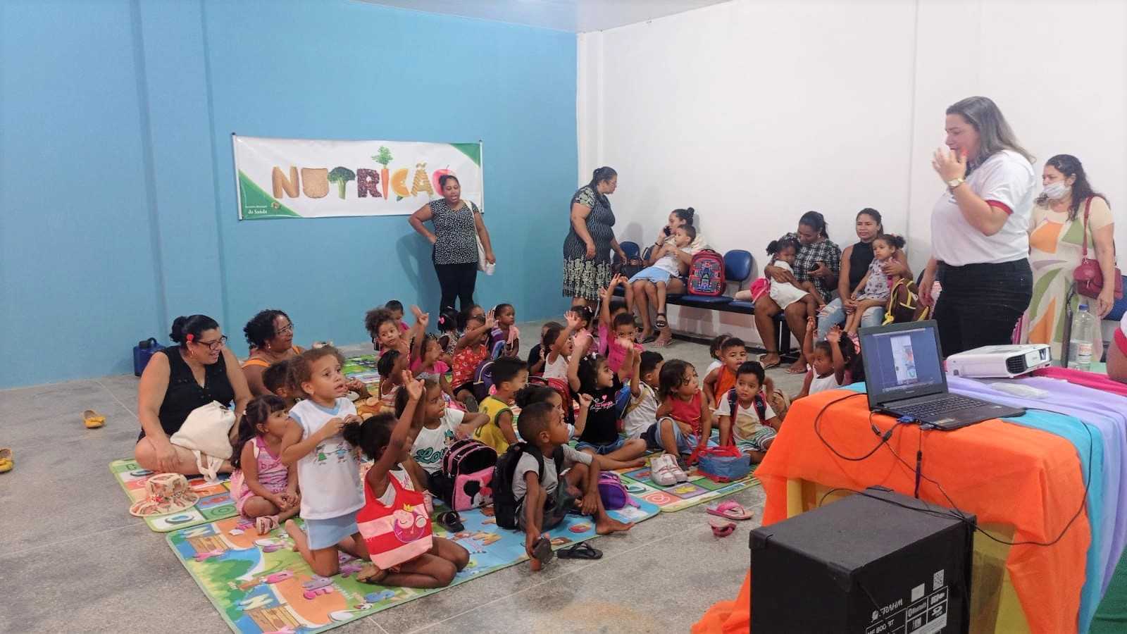 Camacã: O NASF comemorou o dia da Nutrição com diversão e aprendizado para alunos das creches